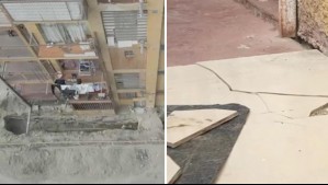 Vecinos de Tocopilla manifiestan su preocupación ante posible colapso de sus viviendas: 'Llevamos 11 años de espera'