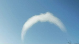 Registran extraña 'nube herradura' en Valparaíso: ¿Cómo se forma este fenómeno?
