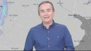 'Hay probabilidad de precipitaciones': Alejandro Sepúlveda entrega su pronóstico del tiempo para este martes