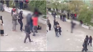 Nueva pelea en Melipilla: Estudiantes protagonizaron violenta riña al interior del colegio