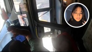 'No te llevo, estai loca': Joven arrastrada por micro en Vitacura expone nuevo video clave desde el interior del bus