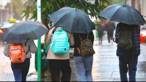 Gotitas ocasionales: El miércoles llega con frío y lluvias débiles al sur de Chile
