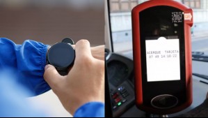 Así puedes pagar tu pasaje en el sistema RED utilizando tu reloj inteligente