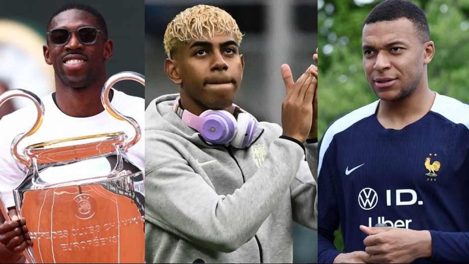 ¿Lamine Yamal, Dembélé o Mbappé? El Balón de Oro tiene nuevo tridente