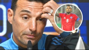 La contundente respuesta de Lionel Scaloni a polémicos dichos de Vidal sobre duelo de Chile con Argentina