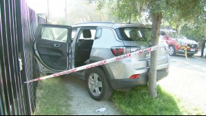 Delincuentes roban vehículo a una mujer y después la atropellan en Las Condes