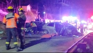 Al menos 6 heridos de gravedad deja brutal accidente en la región de Valparaíso