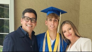Los tres fueron combinados: Así fue la fiesta de graduación del hijo de Marcela Vacarezza y Rafael Araneda