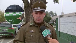 'Fue un ataque demasiado cobarde': Un delincuente herido y otros tres detenidos tras enfrentarse con Carabineros en Lo Espejo
