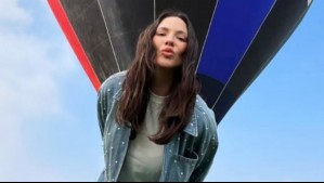 Estuvo junto a Ignacia Antonia y Joaquín Méndez: Kel Calderón sorprende con paseo en globo aerostático