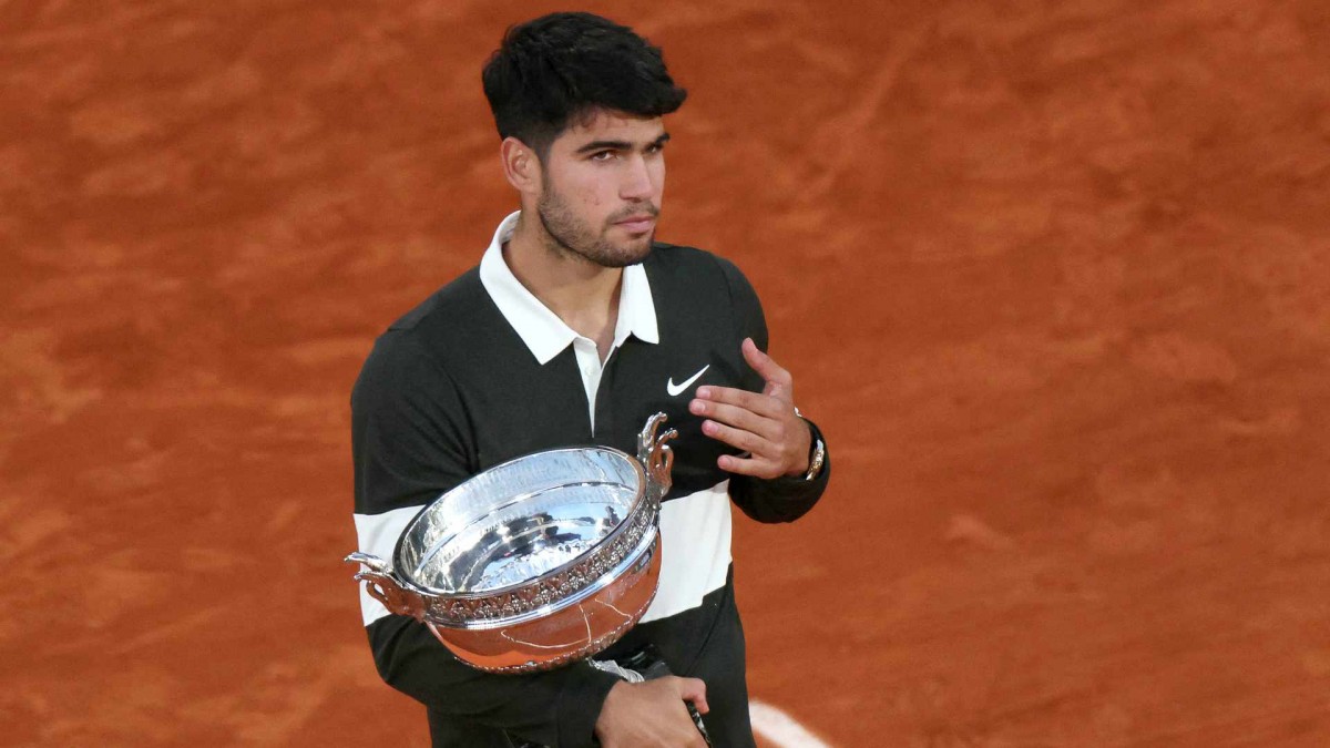 Carlos Alcaraz campeón de Roland Garros: Derrotó en un auténtico partidazo al italiano Jannik Sinner