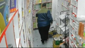 'El Guatón Ladrón': Video evidencia el regreso de delincuente que realiza robos utilizando su cuerpo