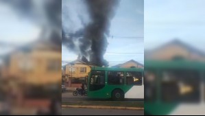 Incendio afecta al menos una vivienda en la comuna de Quilicura