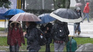 Pronostican lluvias y ráfagas de vientos de hasta 50 km/h: Revisa las zonas en las que caerían precipitaciones este martes