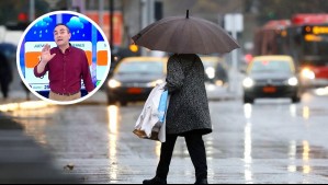 Sería el día con más lluvia: ¿A qué hora empiezan las precipitaciones el jueves en Santiago?
