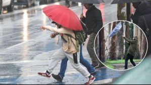 Lluvias y ráfagas de viento de hasta 60 km/h: Estas son las zonas en las que caerían precipitaciones este miércoles