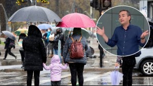 Lluvia en Santiago: Alejandro Sepúlveda revela cuál será la hora con las precipitaciones más intensas este jueves