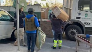 Tres ciudadanos chinos fueron detenidos: Decomisan artículos falsificados avaluados en $24 millones en Barrio Meiggs