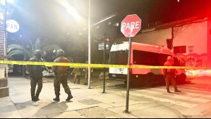 Hombre muere en balacera en pleno centro de Santiago: Investigan posible ajuste de cuentas