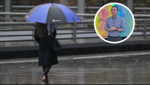 'Está concentrada en un lapso muy breve': ¿A qué hora comienza la lluvia en Santiago?