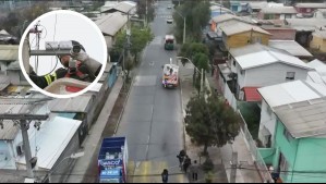 Para control territorial y advertir presencia policial: Retiran 24 'narcocámaras' en sector donde opera banda de 'El Mota' en PAC