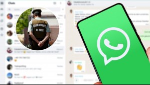 Carabinero dejó abierto su WhatsApp en computador y colega le sacó pantallazos: Alegó en la justicia y le fue mal