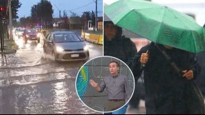 Santiago comienza el jueves con calles anegadas y cortes de luz: ¿Hasta qué hora lloverá en la Región Metropolitana?