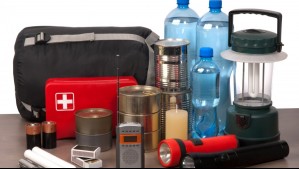 Kit básico de emergencia de Senapred: Los artículos necesarios para 72 horas de autosuficiencia