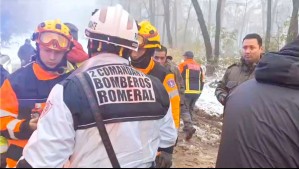 Rescatan a los últimos cuatro excursionistas extraviados en la cordillera de Romeral