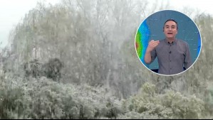 Está nevando en el Cajón del Maipo: Video muestra el fenómeno que se podría repetir en otras zonas de la RM