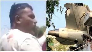 'Había pedazos del avión a mi alrededor': La dramática reacción de sobreviviente al trágico accidente aéreo en India