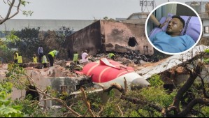 'Abrí los ojos y me di cuenta que seguía vivo': El relato del único sobreviviente de fatal accidente aéreo en India