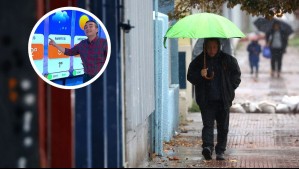 Más días de lluvias en Santiago: Alejandro Sepúlveda adelanta que 'estamos monitoreando la llegada de un cuarto sistema frontal'