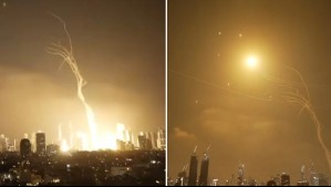 Impresionante video muestra ataque con misiles de Irán a Israel