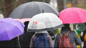 Alarma meteorológica por intensas lluvias: Decretan la medida para este fin de semana en cinco regiones del país