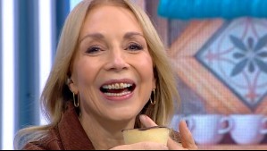'¡La Cuatro Dientes!': El divertido momento que protagonizó Karen Doggenweiler en Mucho Gusto bebiendo chocolate caliente