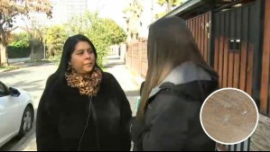 Una bala loca impactó en el living de su casa en La Cisterna: 'Hemos sufrido varios asaltos, ya con varios vecinos afectados'