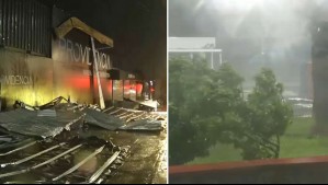 Más de 300 mil clientes sin luz, fuertes vientos e intensas precipitaciones: Los efectos del temporal en la zona sur de Chile