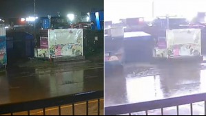 Videos captaron el momento en que relámpago se registró en Pichilemu