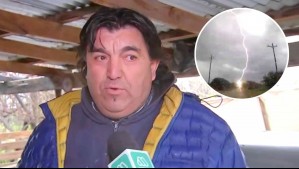¿Cómo protegernos?: Hombre quedó con problemas auditivos tras impacto de rayo en su casa en Santa Cruz