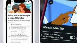 Más accesible y con mayor control por parte de los familiares: Así funciona 'Uber Senior'