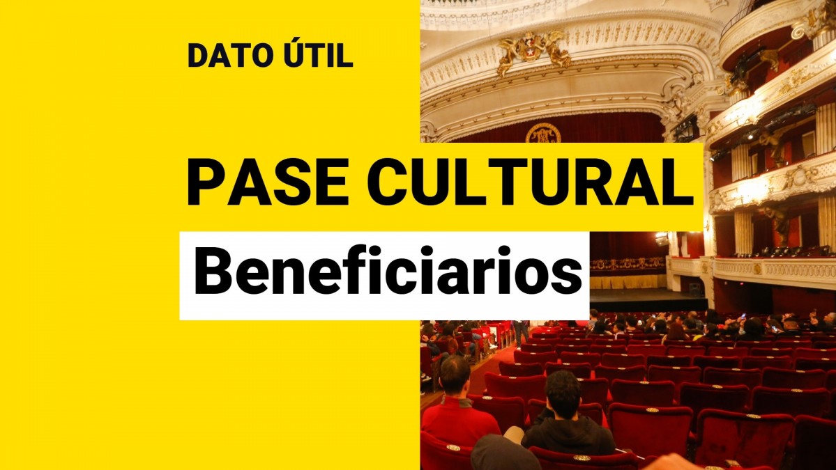 Pase Cultural: ¿Quiénes recibirán los $50 mil?
