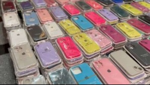 Incautaron más de 3 mil productos falsificados de Apple en tienda de Santiago Centro: Avalúo supera los $115 millones