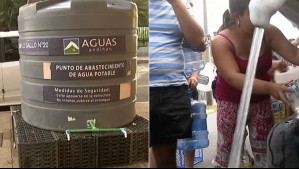 Lo que debes saber del corte de agua en varias comunas de Santiago: 69 puntos de abastecimiento y 20 camiones aljibes