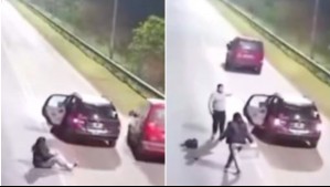 Joven se lanzó desde auto en movimiento al notar que el conductor no seguía la ruta del GPS