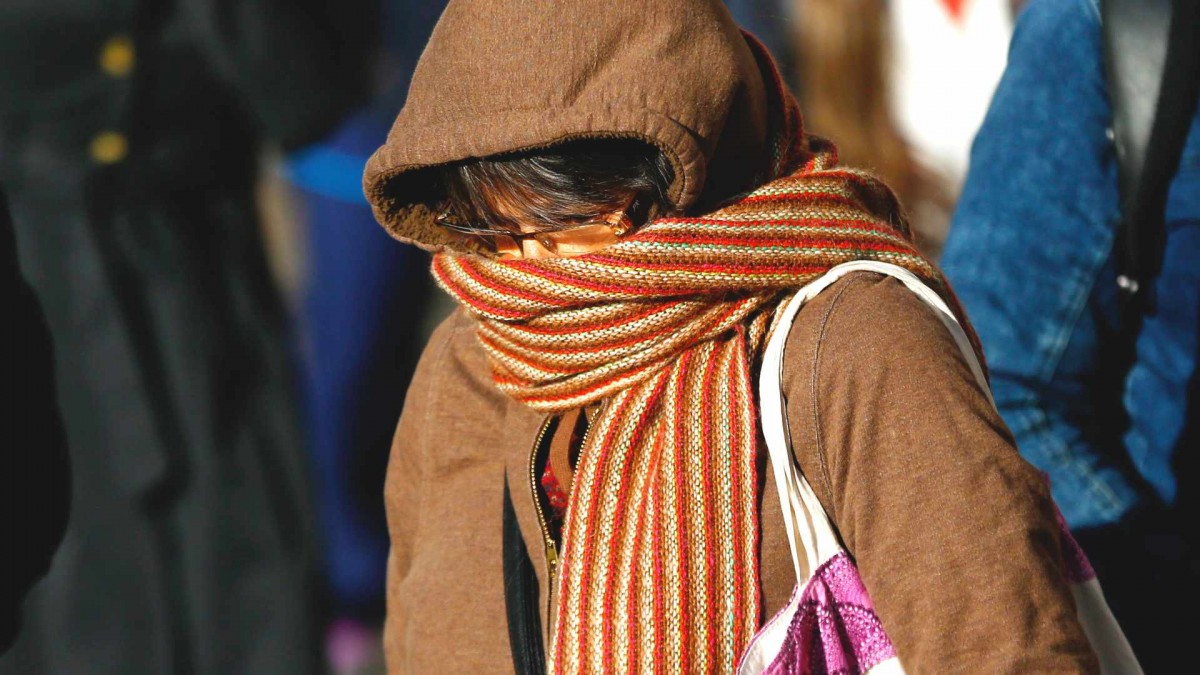 Activan Código Azul para la Región Metropolitana y siete ciudades de la zona centro sur por bajas temperaturas
