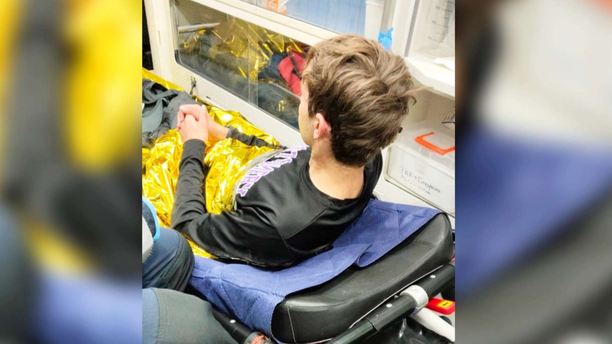 Rescatan a joven estadounidense que se había perdido en cerro de Graneros: Operadora bilingüe fue clave para ubicarlo
