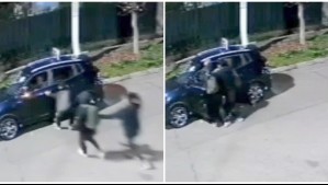 Video muestra violento asalto a adulto mayor en La Florida: Lo apuñalaron con destornillador y le quitaron su taxi colectivo