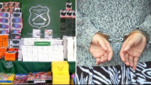 Incautan $57 millones en productos falsificados en local de Barrio Meiggs: Comerciante china fue detenida