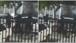 Video muestra balacera en Conchalí: Atacantes dispararon más de 40 veces contra departamentos